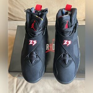 JORDAN 8 RETRO 'PLAYOFF' 2023 Men size 8 Brand New Black/True Red/White